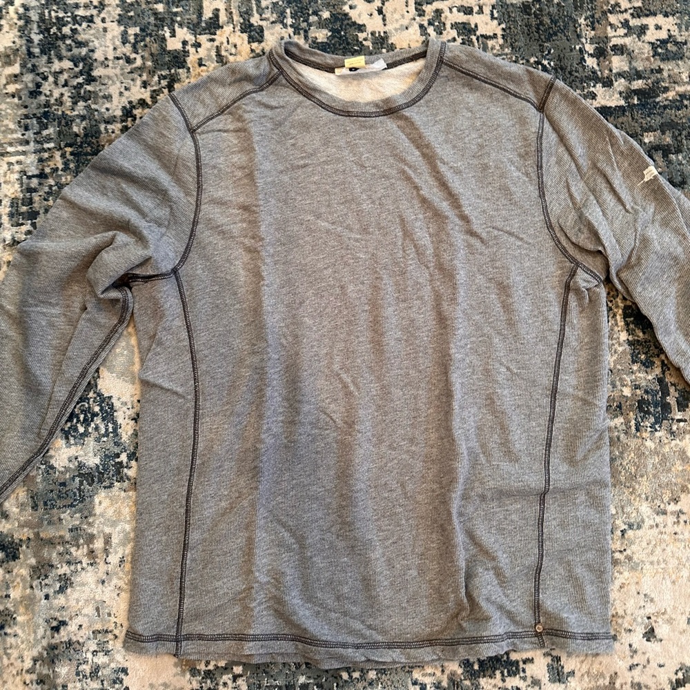 Tommy Bahama long sleeve waffle shirt
